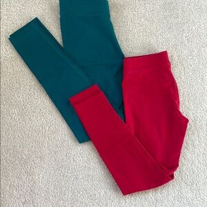 Kids Red and Blue Leggings